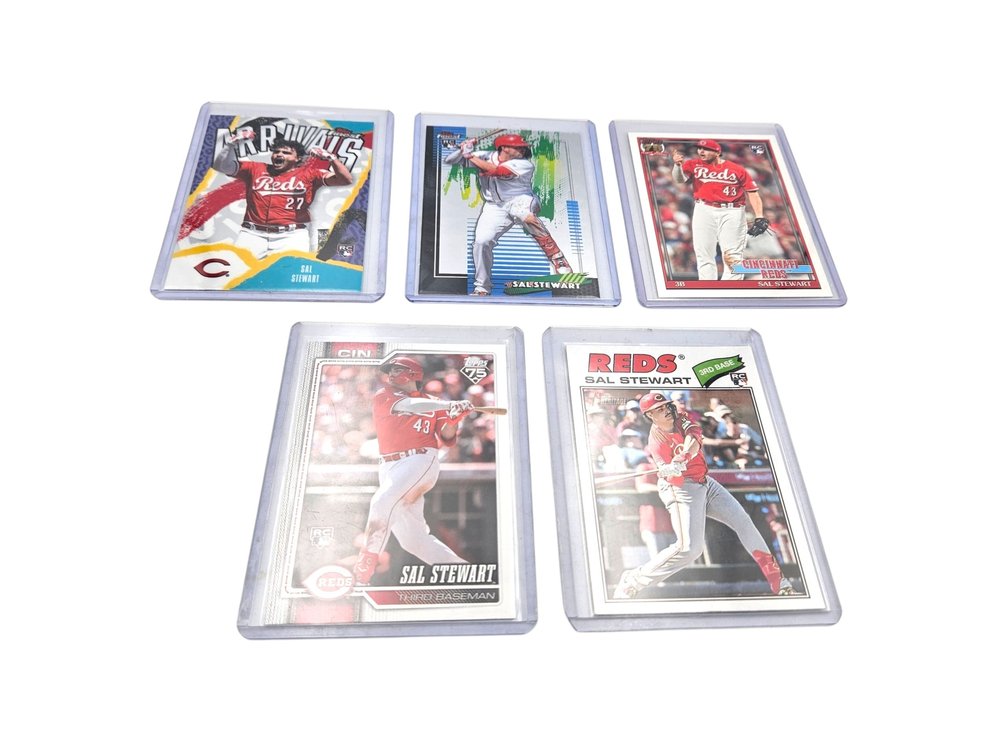 Sal Stewart Cincinnati Reds Rookie Cards - See Description (V)