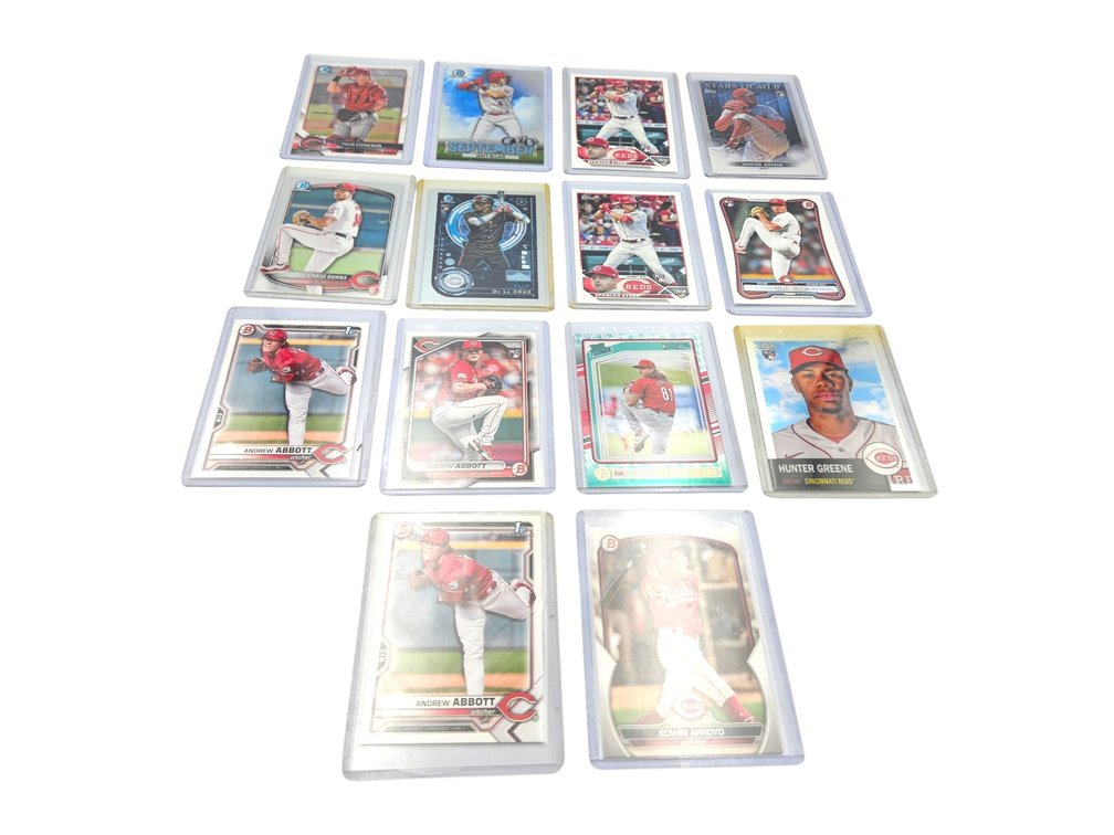 Chase Burns, Elly De La Cruz and other Cincinnati Reds Rookie Baseball Cards (V)
