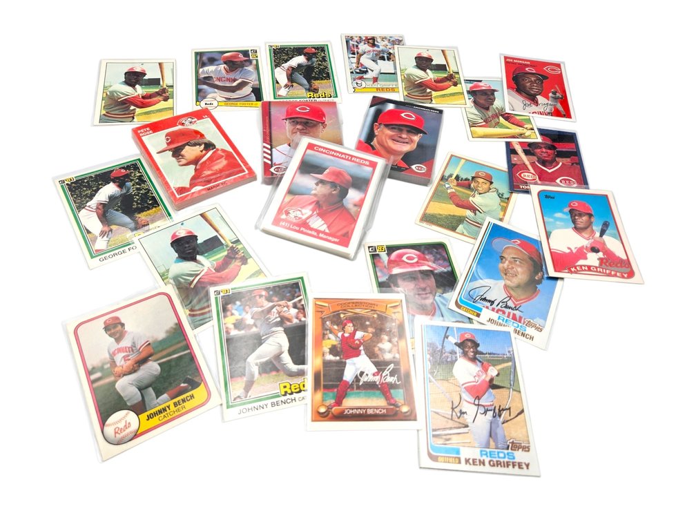 Cincinnati Reds Kahns Team Sets and Big Red Machine Player Baseball Cards - See Description (V)