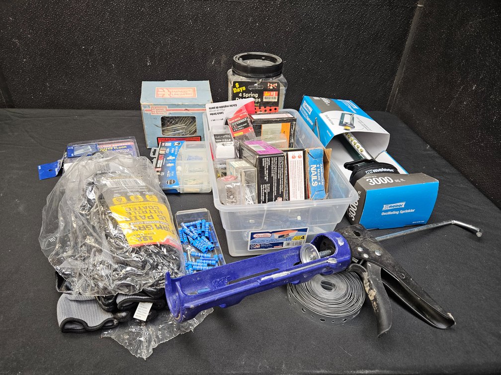 Assorted Hardware and Misc Tools (S-6)