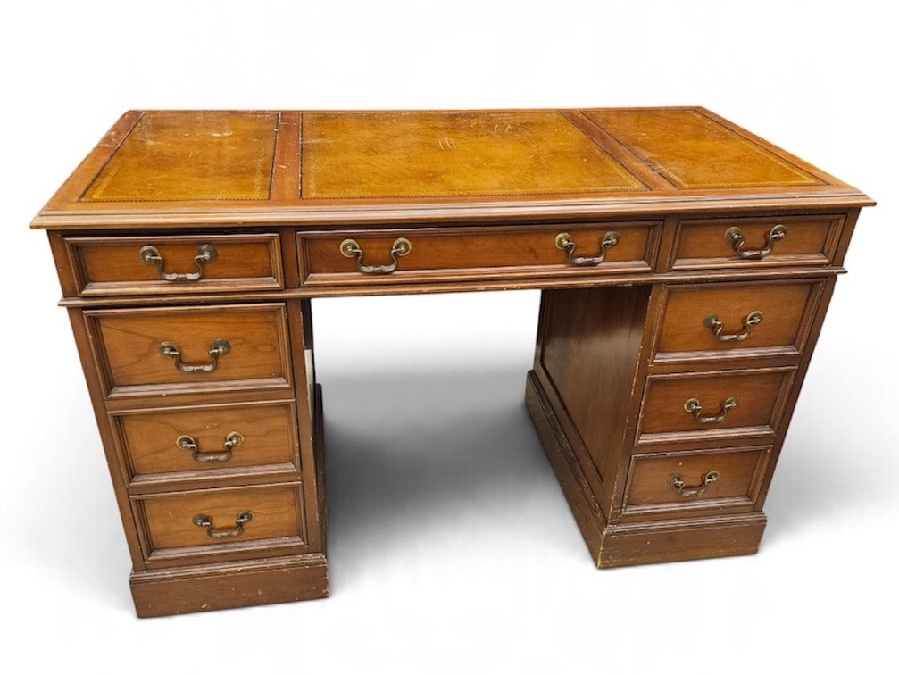 Leather-top Wooden Desk (Z2)