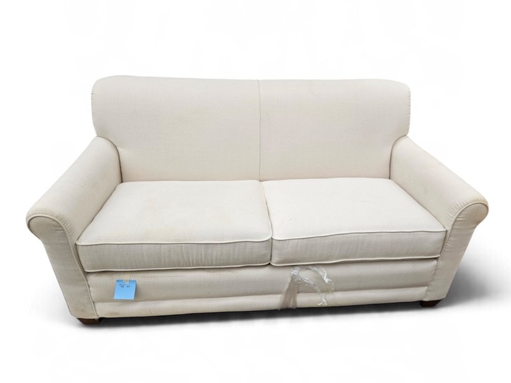 White Sleeper Sofa (Z2)