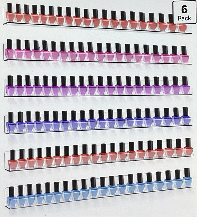Acrylic Nail Polish Rack for Wall (S1)