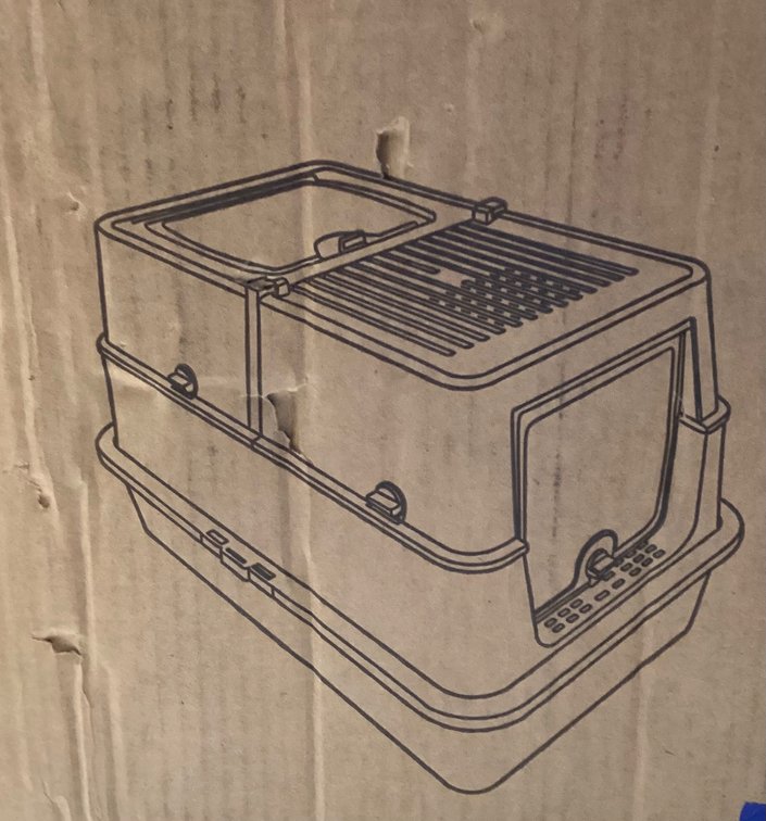 Stainless Steel Litter Box (S1)