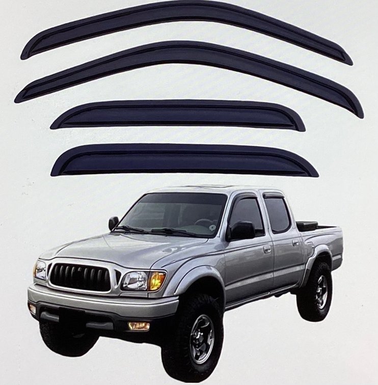 Rain Guards for 2001-2004 Toyota Tacoma (S1)