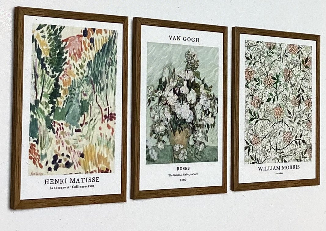 12”x16” Van Gogh Wall Art (S1)