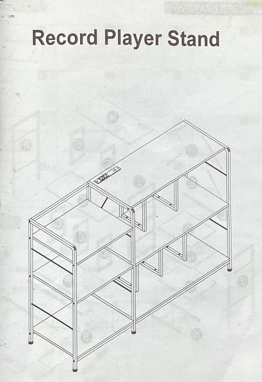 Record Player Stand (S2)