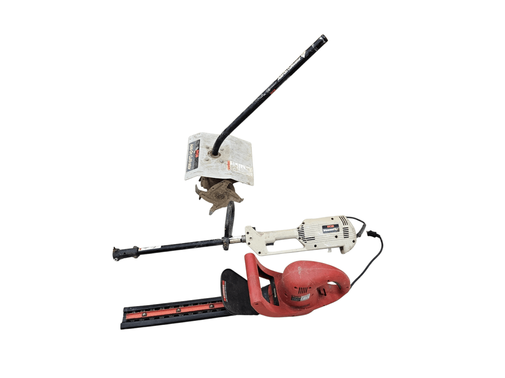 Cultivator and Hedge Trimmers Lot (Z2)