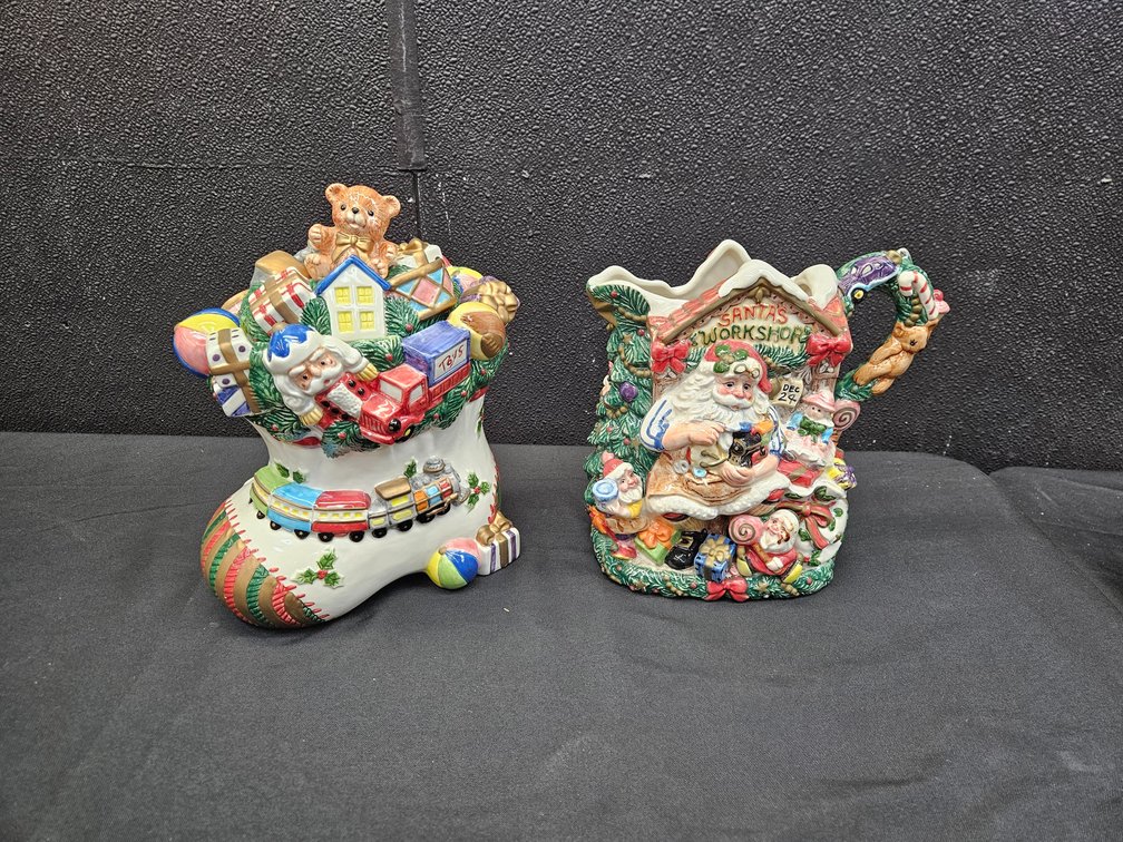 Fitz and Floyd Christmas Ceramics (S9)