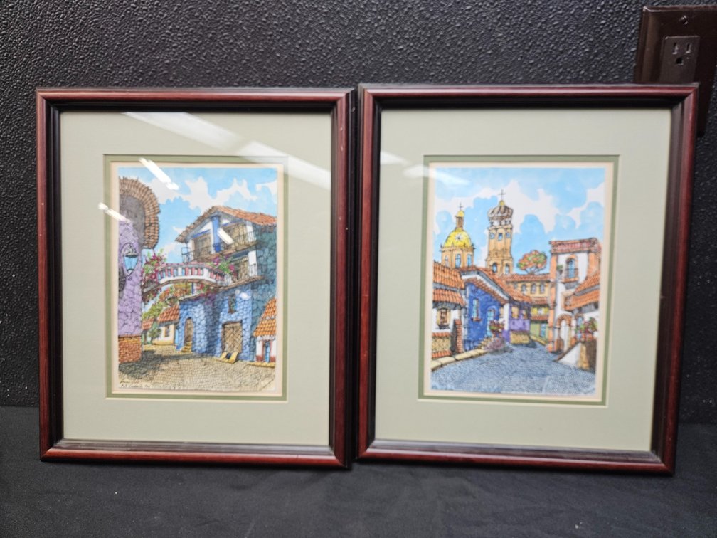 Original Multimedia Watercolor Paintings (S8)