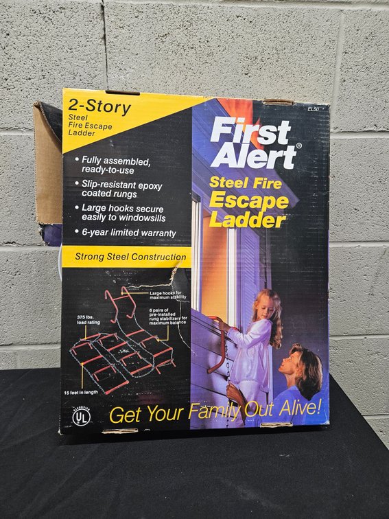 First Alert Steel Fire-Escape Ladder (S-3)