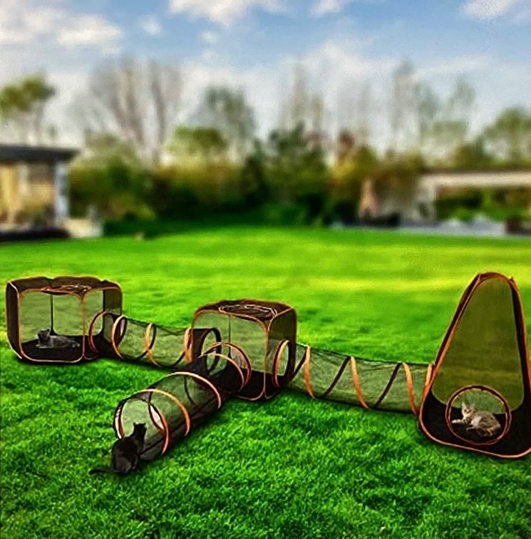 Pop-Up Outdoor Cat Enclosure (S4)