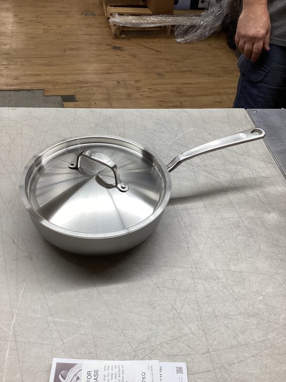 “Made In” 3QT Stainless Pan (S5)