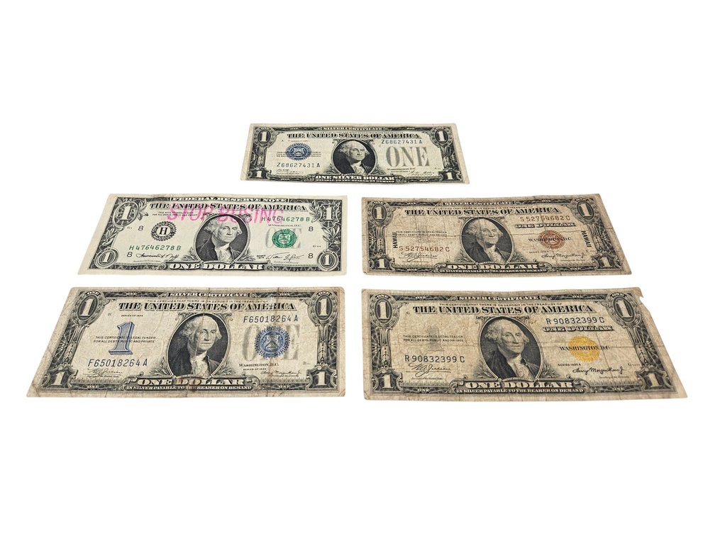Assorted Older US Bills (V)