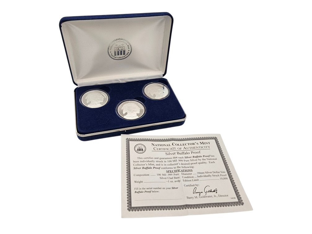 National Collectors Mint Silver Medallions (V)