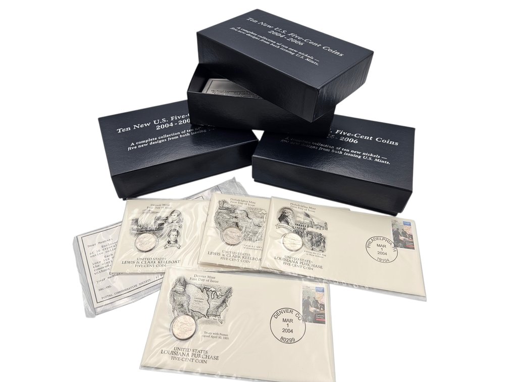 2004-2006 US Nickel Coins Sets (V)