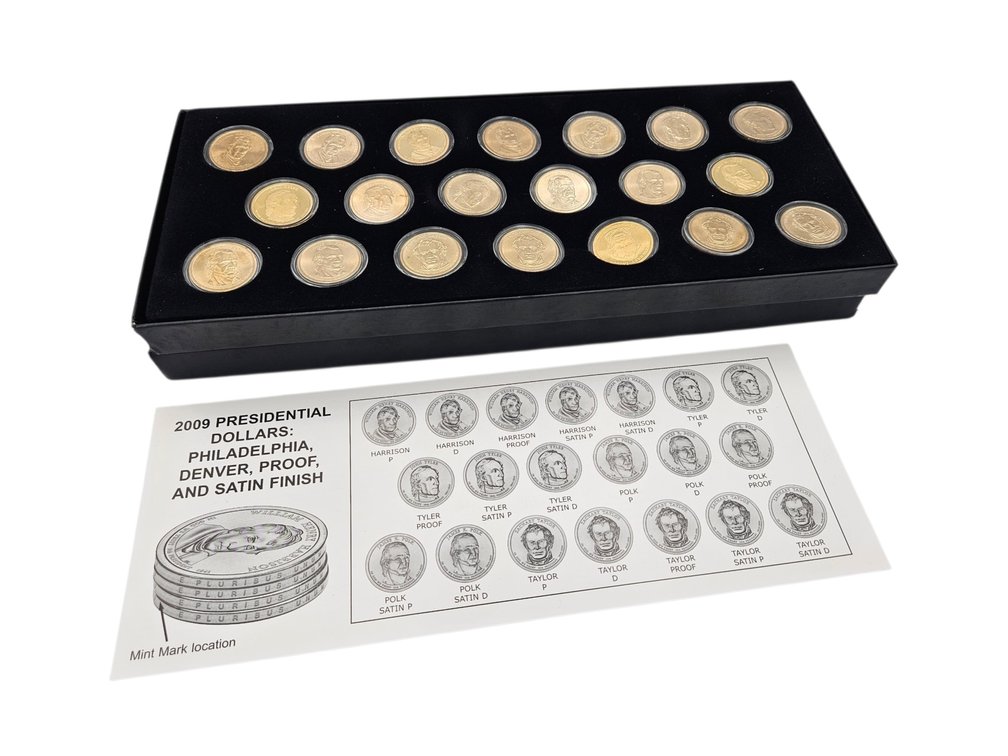 2009 Presidential Dollar Coins Lot (V)