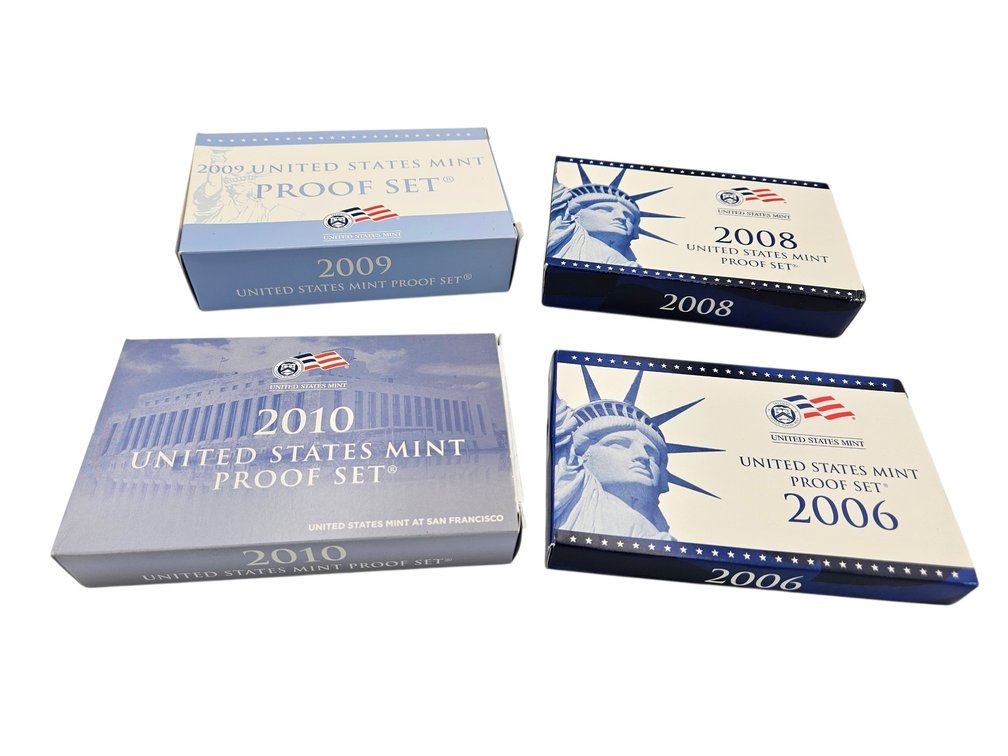 2006/2008/2009/2010 US Coin Proof Sets