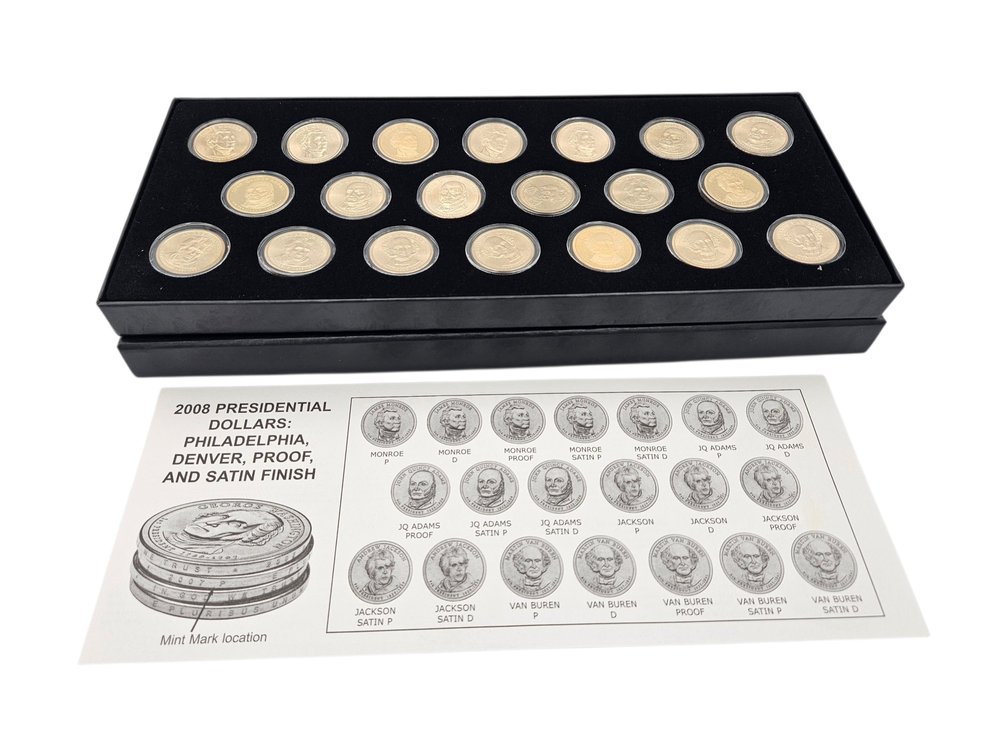 2008 Presidential Dollar Coins Lot (V)