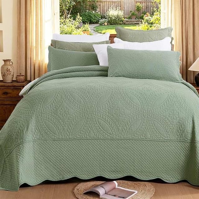 Cmfshape King Quilt and Shams (S1)