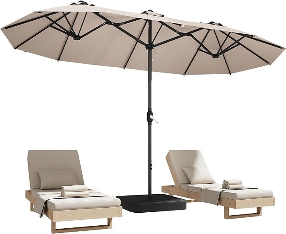 DomeShade 15’ Patio Umbrella (S2)
