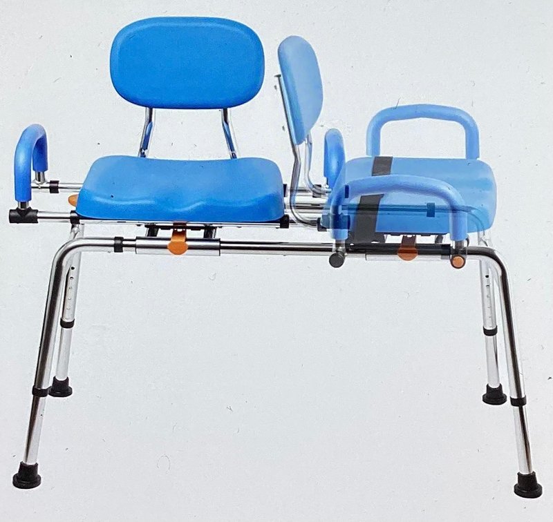 360 Degree Swivel/Sliding Transfer Bench (S3)