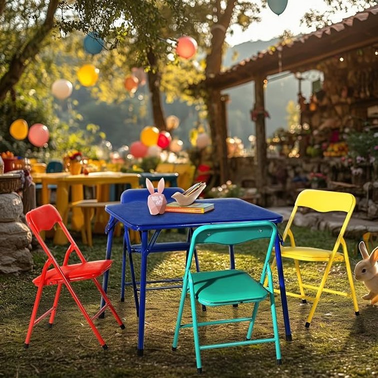 Homy Casa Kids’ Table and Chairs (S3)