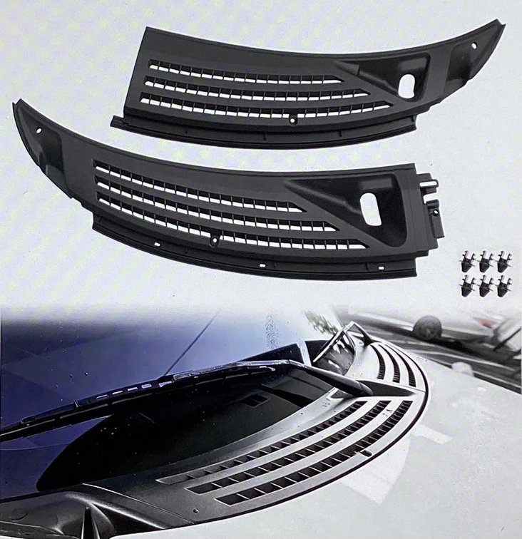 Windshield Wiper Cowl Grille Panel 2009-2014 Ford F150 (S4)