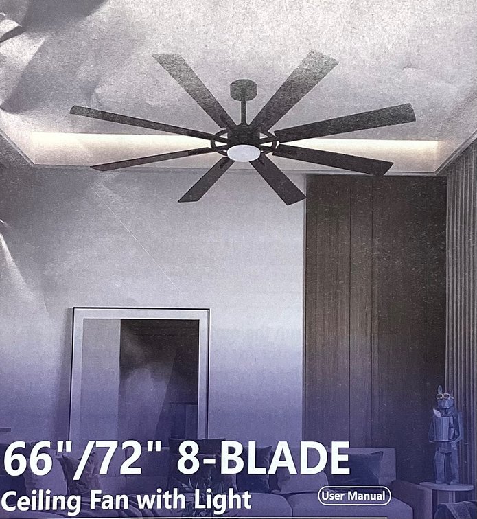 Ceiling Fan with Light (S4)