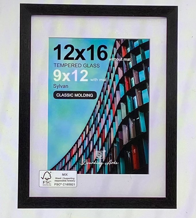 12”x16”  Wood Frame (S4)