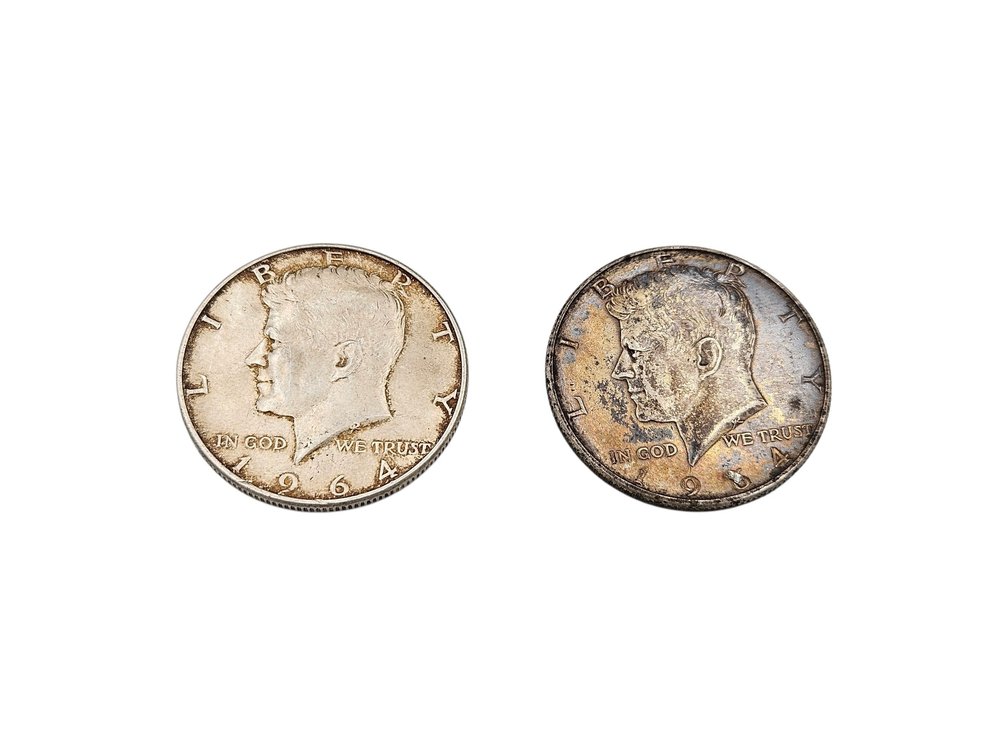 1964 Silver Kennedy Half Dollars (V)