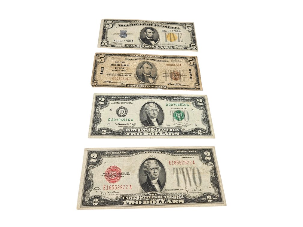 Assorted Older US Bills (V)