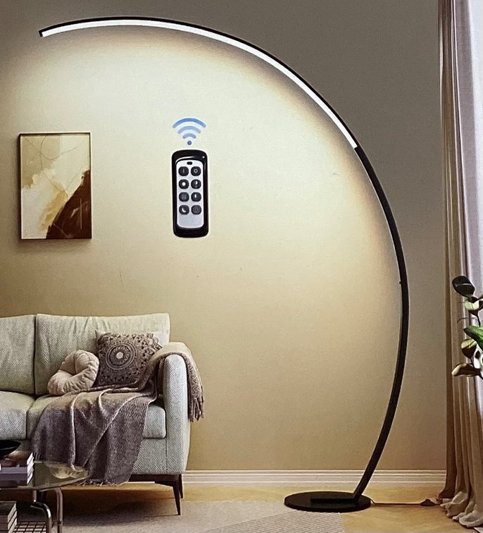 Curved Floor Lamp (S1)