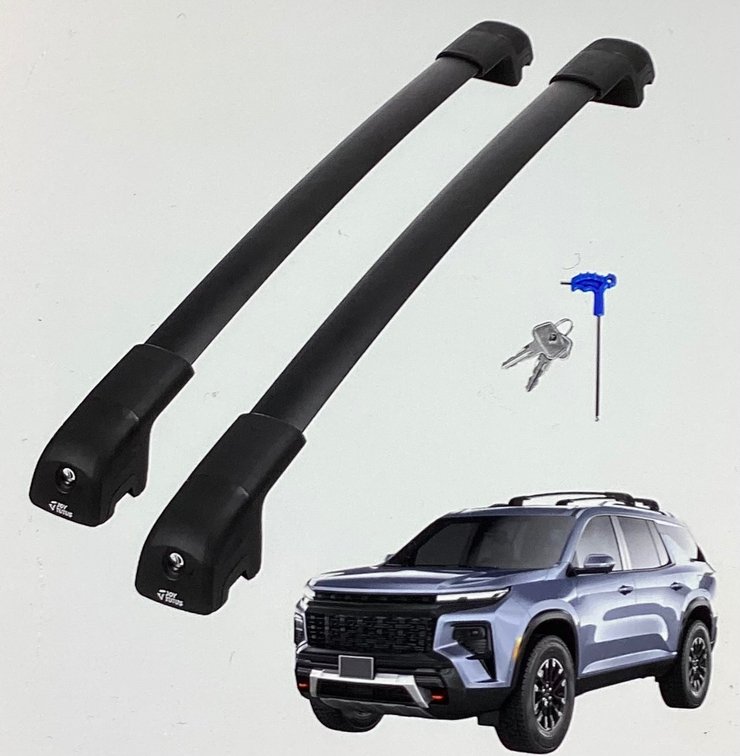 2018-2024 Chevy Equinox Roof Rack Cross Bars (S2)
