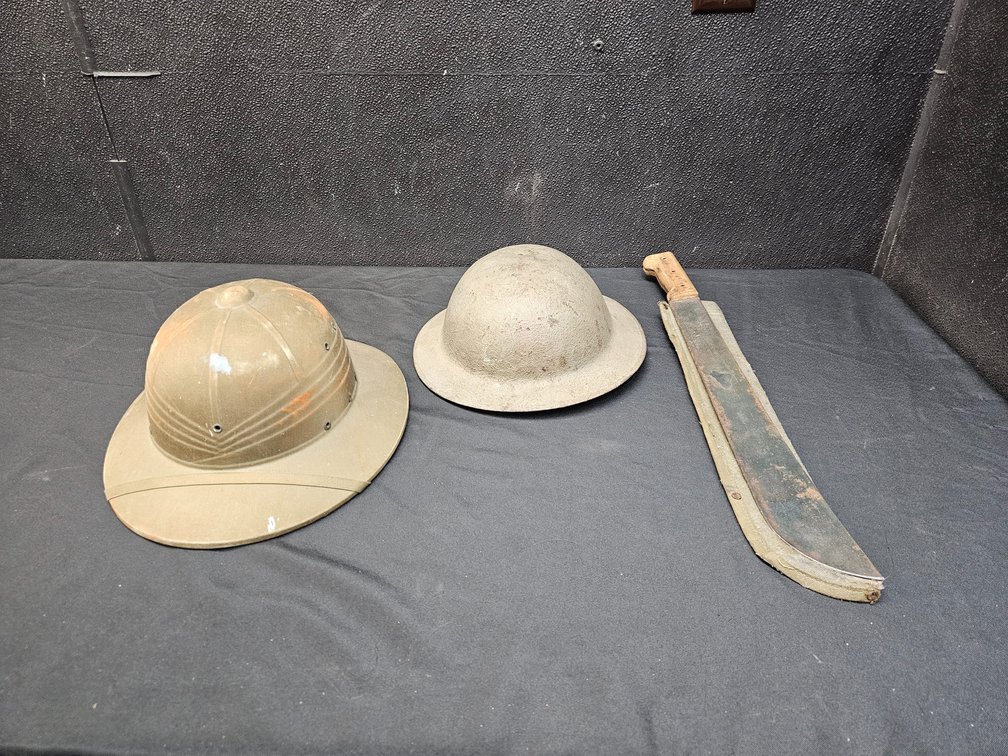 Vintage Military Helmet and More (V)