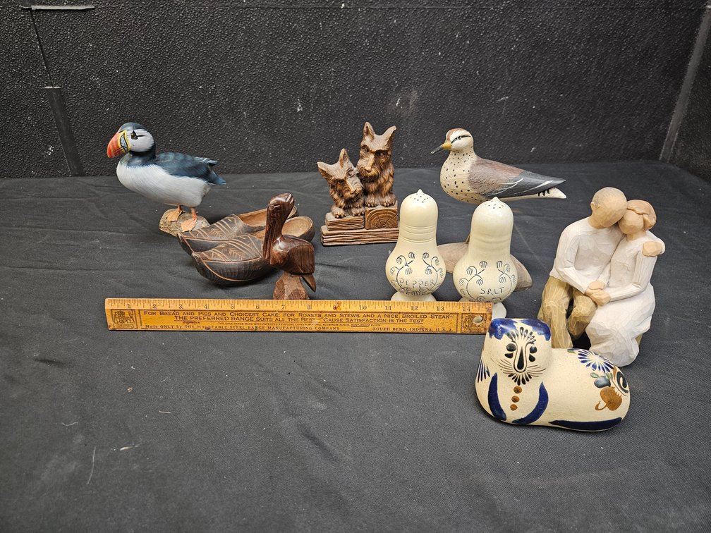 Bird Sculptures, Willow Tree, Ceramics and More (S9)