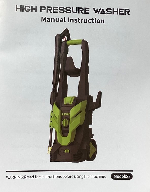 Pressure Washer (S3)