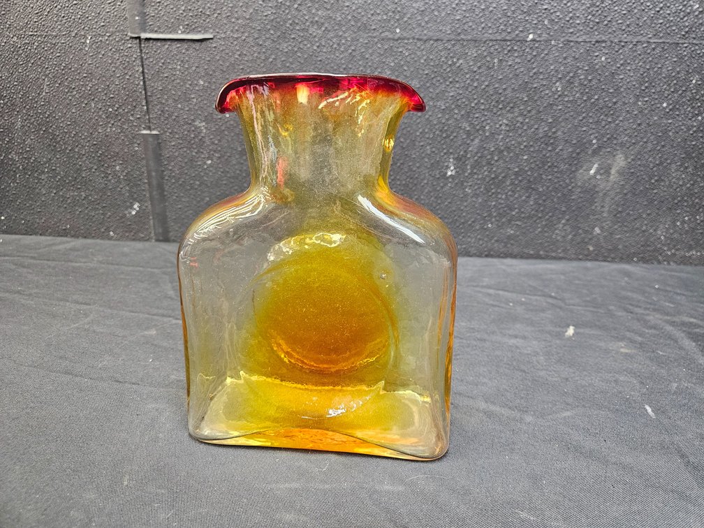 Blenko Glass Pitcher (S8)