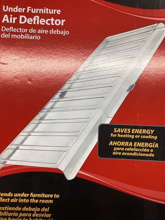 Under Furniture Air Deflector (S2)
