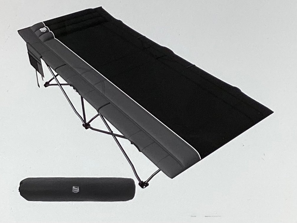 32.5” Extra Wide Heavy Duty Camping Cot (S1)