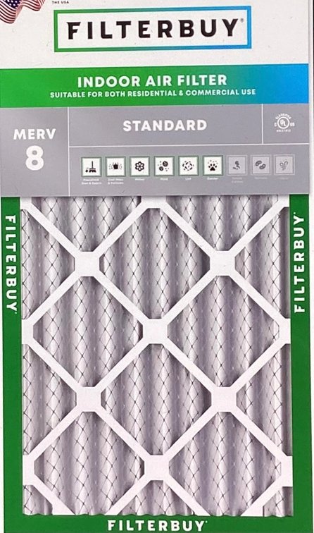 16”x25”x4” FilterBuy Indoor Air Filters (S3)