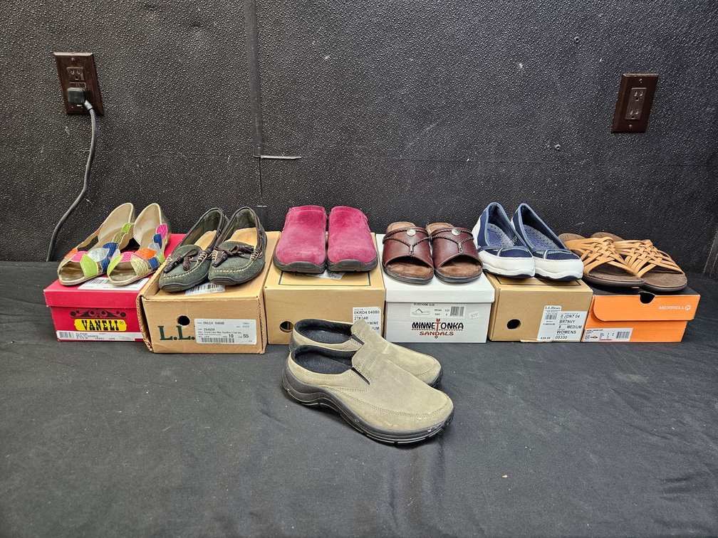 Vaneli, L.L Bean, Merrell and other Size 8 Shoes (S7)