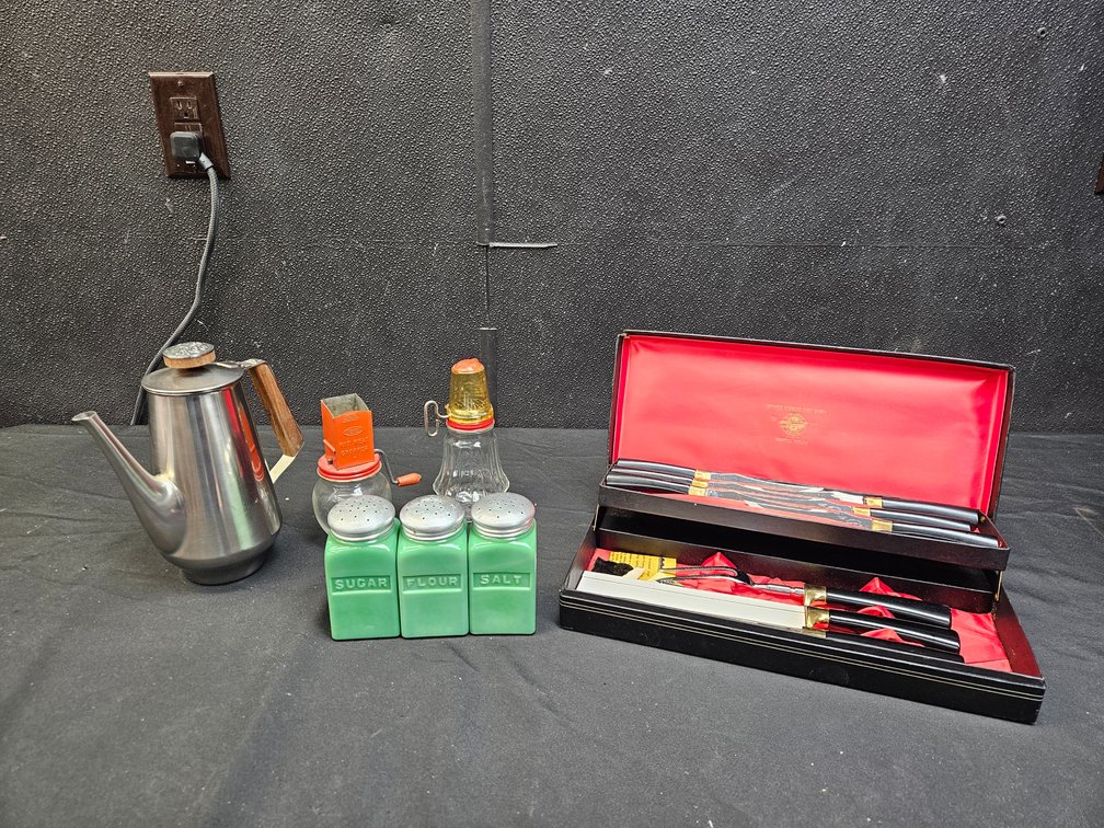 Vintage Jadeite, Sheffield Stainless and More (S7)