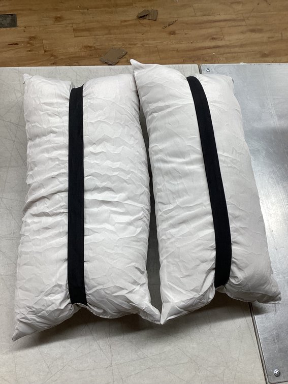 Head Rest Pillows With Straps (S3)