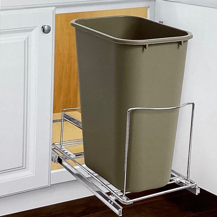Pull-Out Trash Can Drawer (S2)
