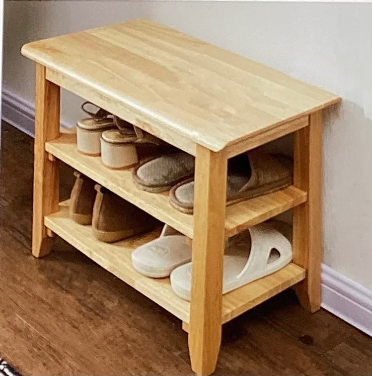 23.6” Shoe Rack Bench (S4)