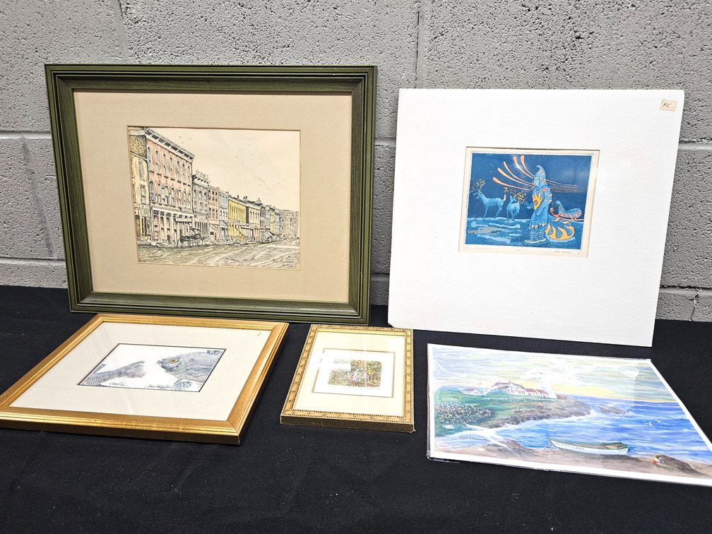 Vintage High-quality Prints Lot (S-4)