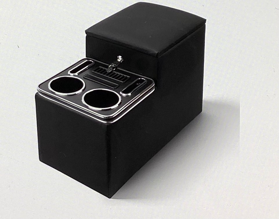 9.5”x19.5”x14” Center Console with Lock (S4)