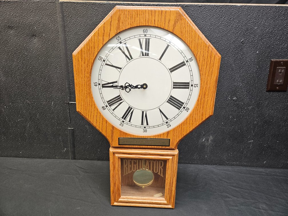Schoolhouse Regulator Clock (S5)