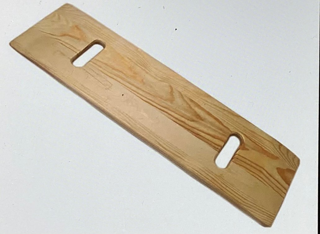 30”x8”x0.75” Wood Slide Transfer Board (S3)